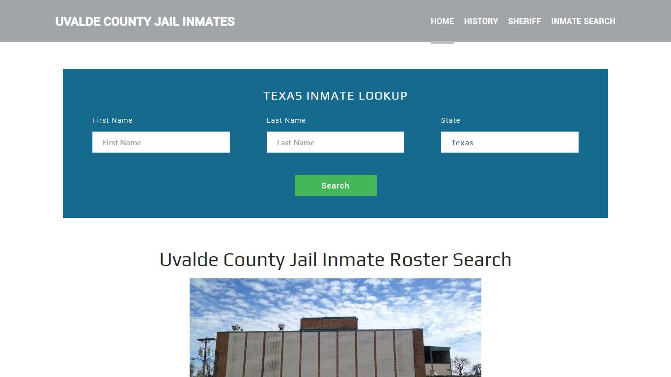 Uvalde County Jail Inmate Roster Lookup, Uvalde, TX